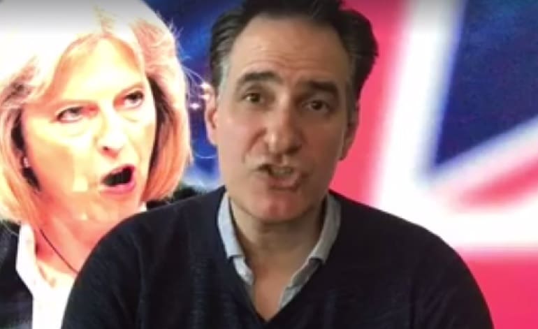 Peter Stefanovic Theresa May defence