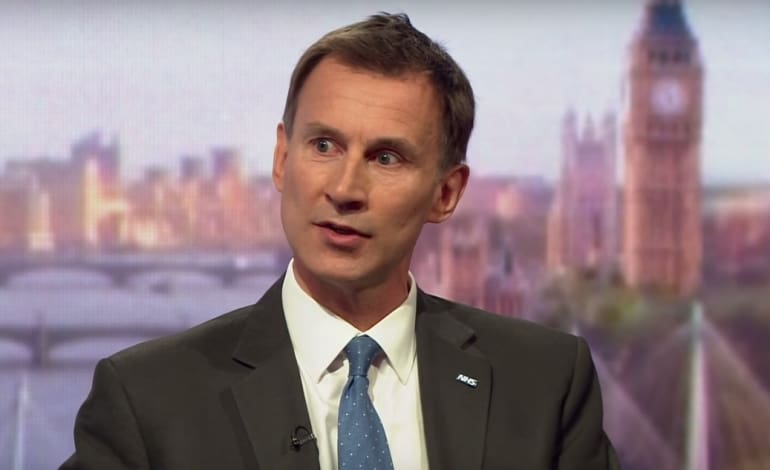 Jeremy Hunt Screen Shot
