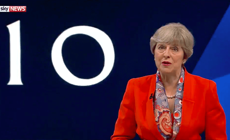 Theresa May worried No.10