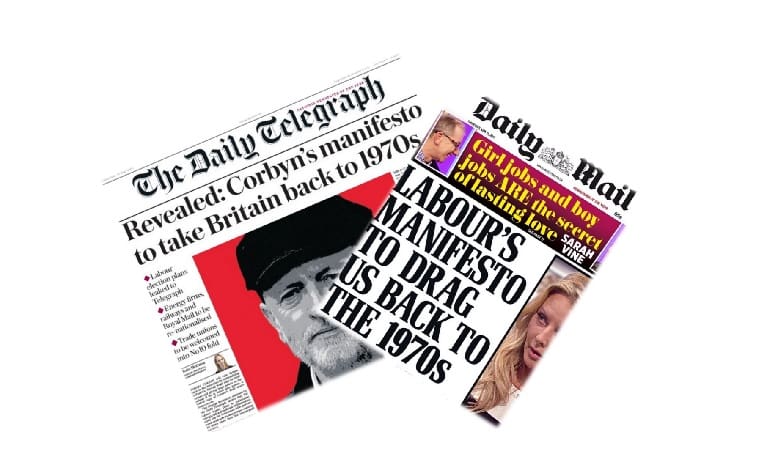 Telegraph Daily Mail Labour leaked manifesto