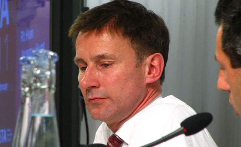 Hunt pay freeze