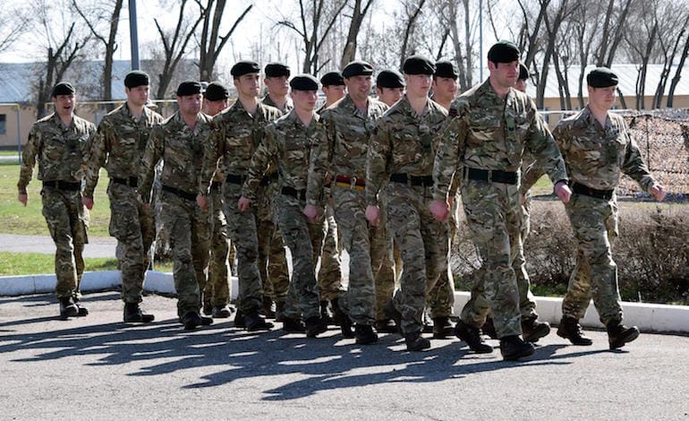 UK soldiers