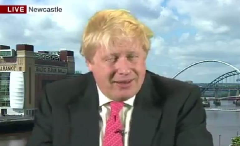 Boris Johnson BBC
