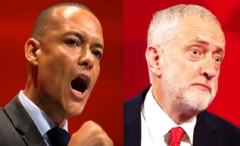 Clive Lewis Jeremy Corbyn