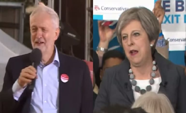 Corbyn May Rallies