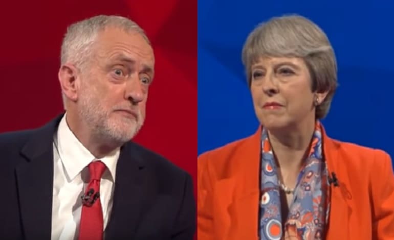 Corbyn Tories Fake News May