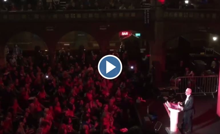 Jeremy Corbyn Islington Union Chapel Christian