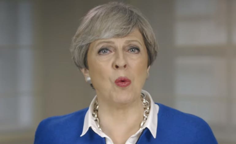 Theresa May Goosed LGBTQ
