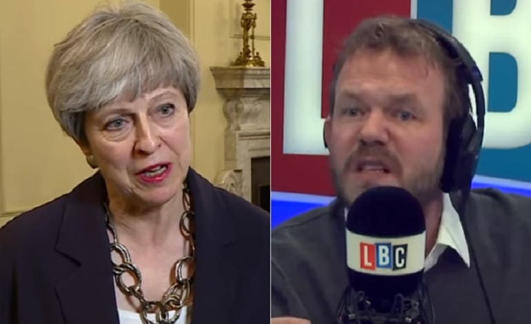 Theresa May James O'Brien