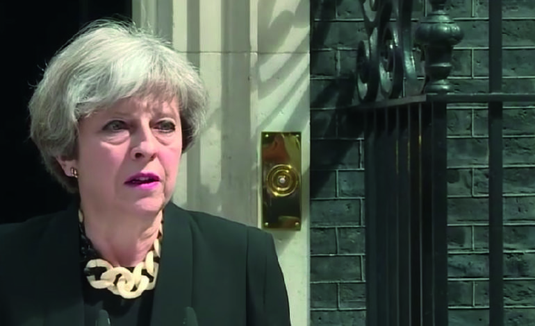 Theresa May - worried