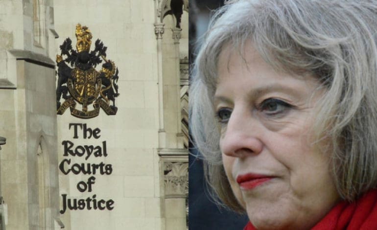 Theresa May High Court Fracking