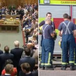 Parliament and firefighters