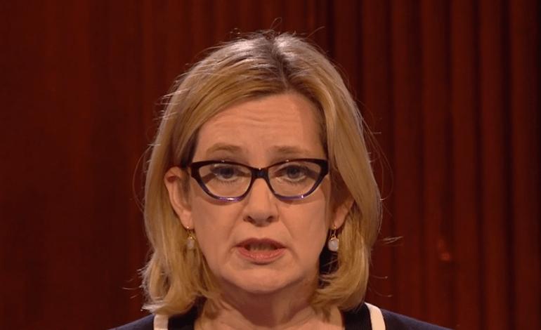 Amber Rudd accidentally lets slip a secret about Saudi Arabia that could tank the Tories [AUDIO]