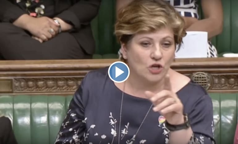 Emily Thornberry Saudi Arabia extremism