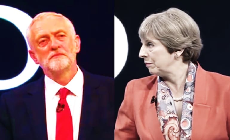 Jeremy Corbyn Theresa May