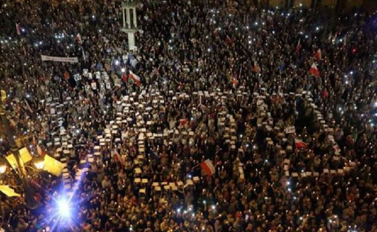 Poland protests July 2017