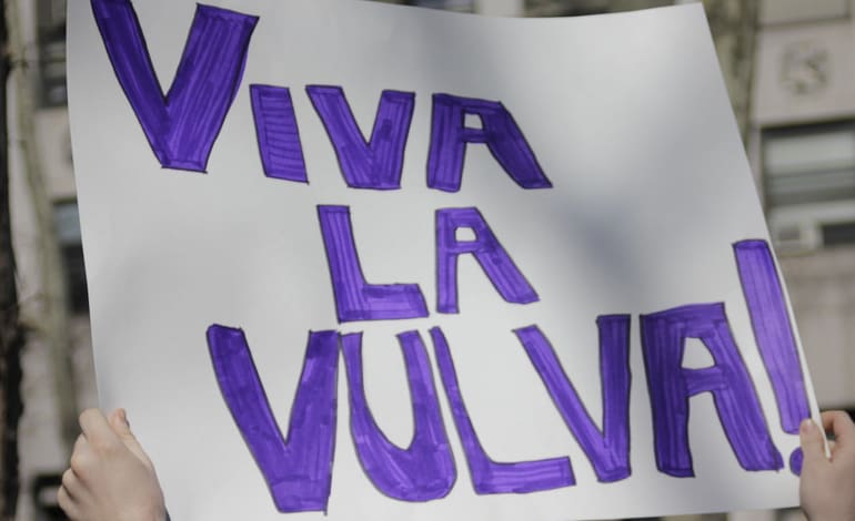 Viva La Vulva placard