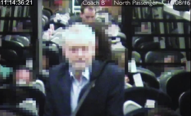Corbyn Traingate CCTV
