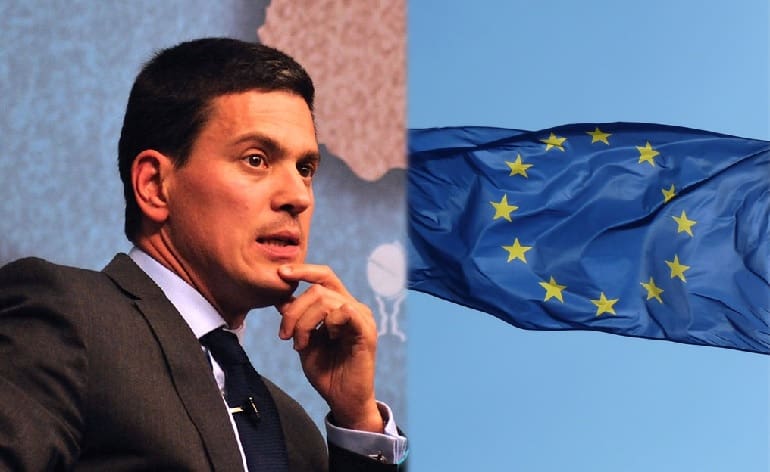 David_Miliband EU flag Blairite