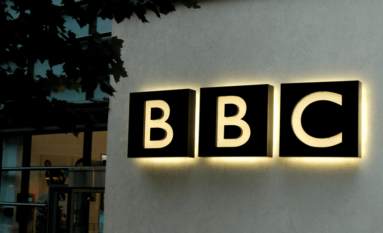 BBC sign