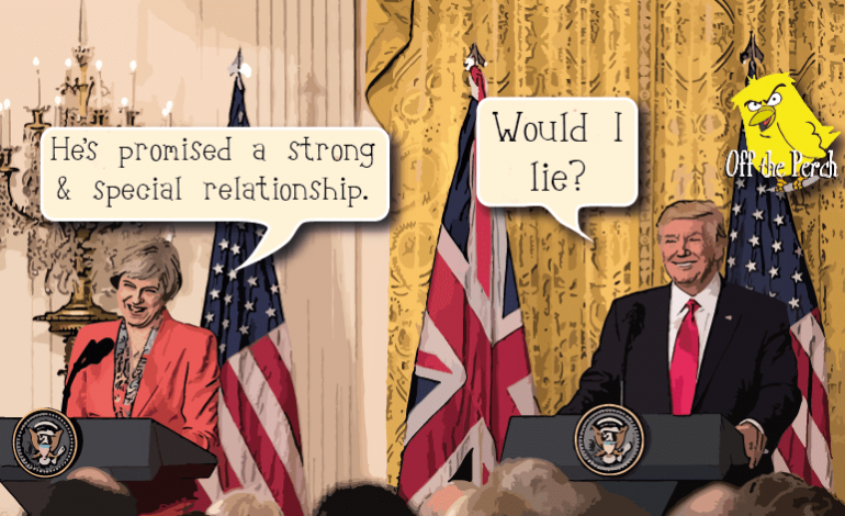Theresa May finally realises ‘America First’ means ‘Britain Last’
