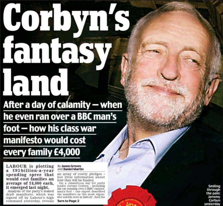 Daily Mail Corbyn