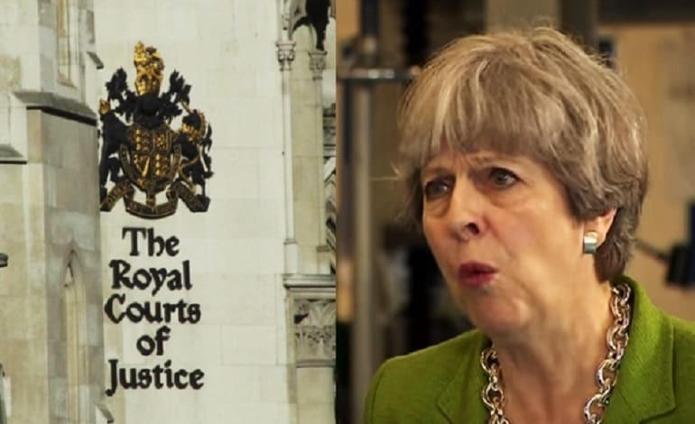 Theresa May Government Court