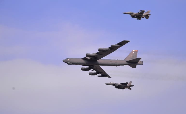 US bomber North Korea