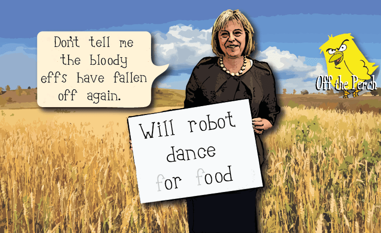 Theresa May updated CV OTP