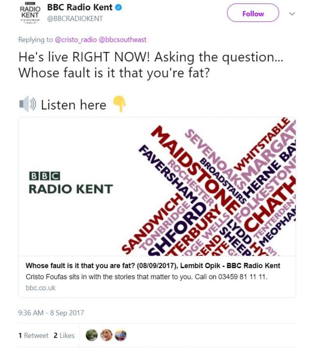 BBC Radio Kent Fat