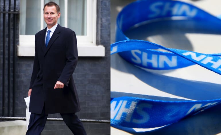 Health Secretary Hunt NHS