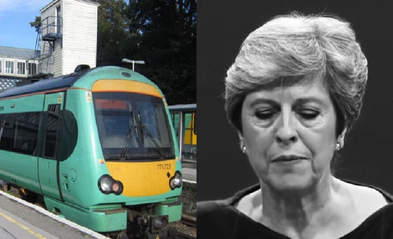 Rail Industry Theresa May
