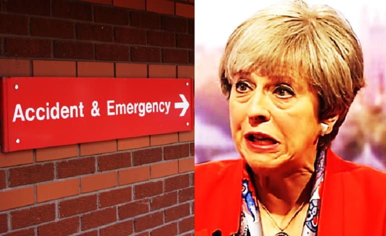 Brexit NHS Theresa May