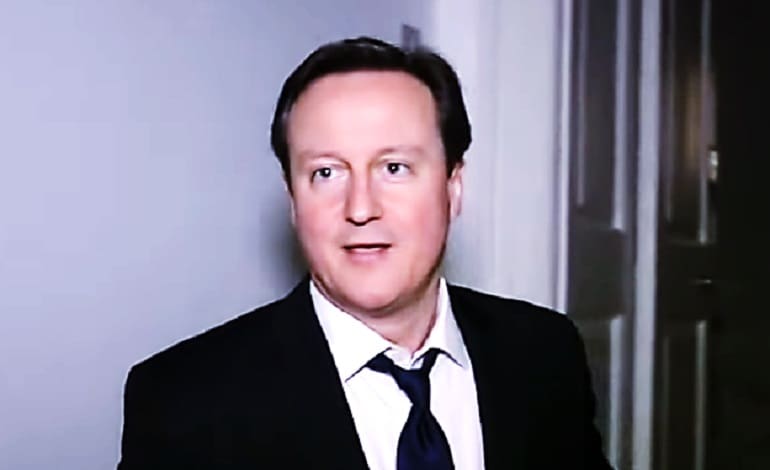 David Cameron Housing Benefit