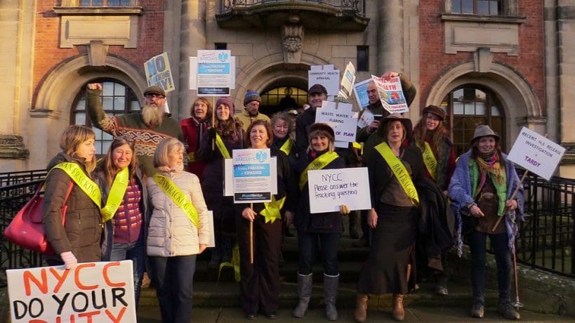 Kirby Fracking New Suffragettes Council 