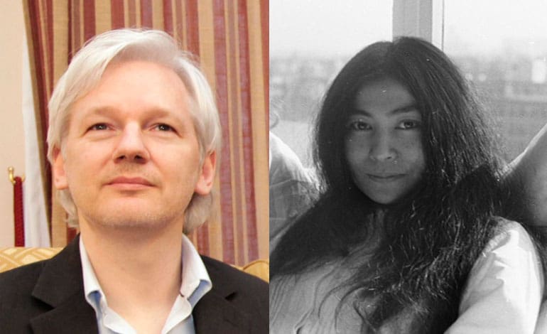 Spain just blamed Julian Assange and Yoko Ono for 