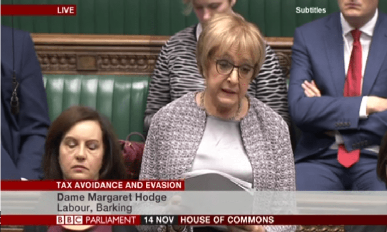 Margaret Hodge Paradise Papers