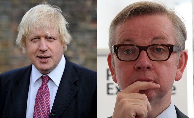 Boris Johnson and Michael Gove Brexit