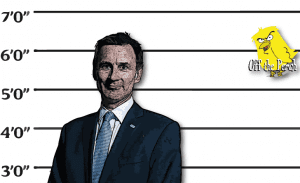 Jeremy Hunt the NHS’ ‘big problem’ is about 6ft2in tall OTP