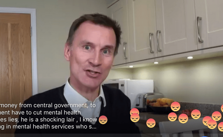 jeremy hunt facebook stream-min