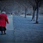 Elderly Woman Tory Britain
