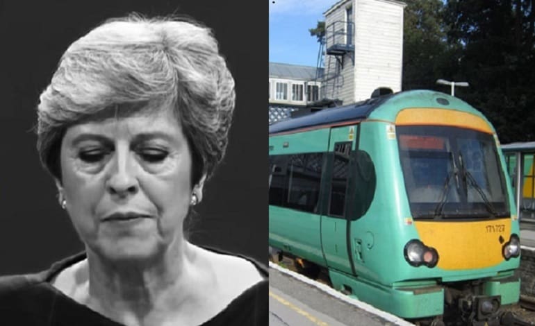 Theresa May Southern Rail