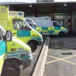 ambulances NHS A&E