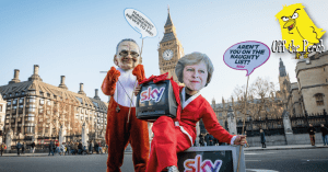 Theresa May caught passing information to a hostile, foreign agent-01