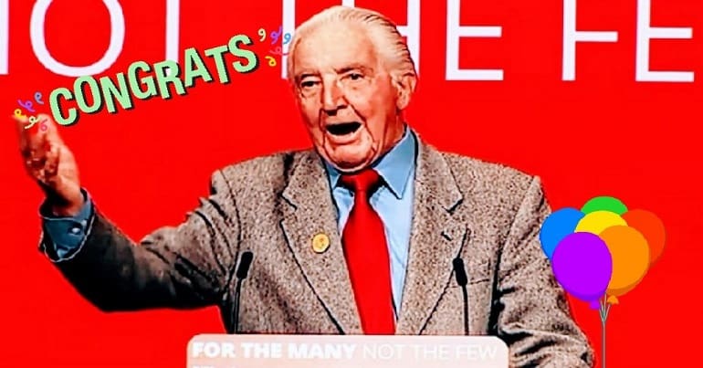 Dennis Skinner birthday