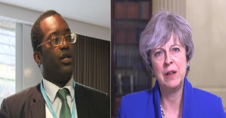 Kwasi Kwarteng Theresa May Brexit