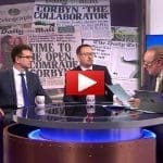 Andrew Neil and Jeremy Corbyn