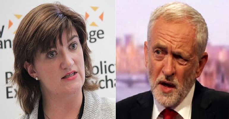 Tuition fees Nicky Morgan Jeremy Corbyn