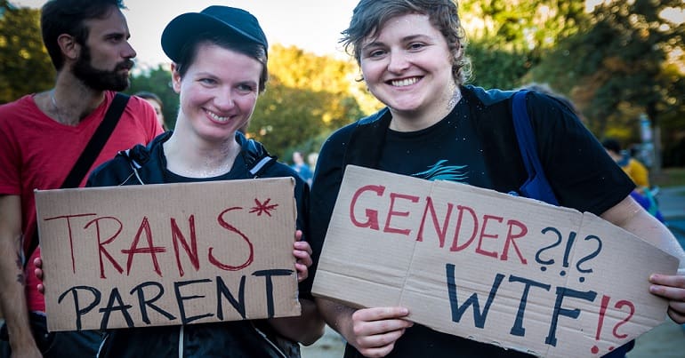 Non-binary gender OPF