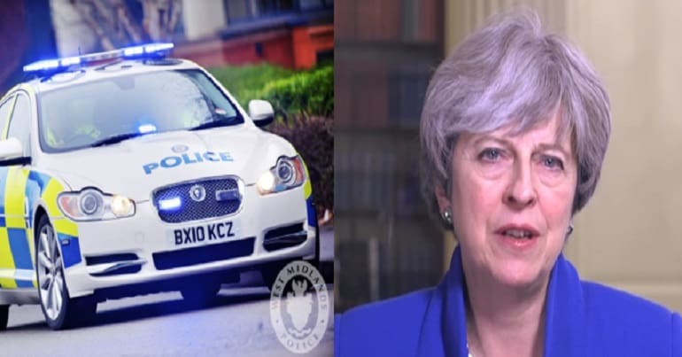 Police Theresa May Drugs